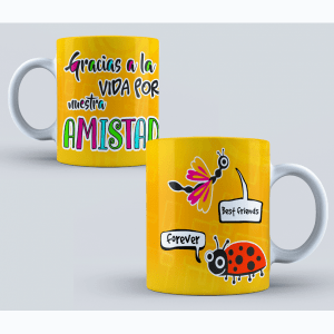 Taza amistad