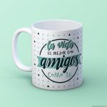 Taza de amigos