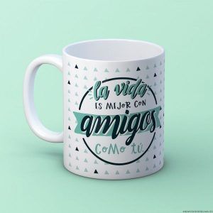 Taza de amigos