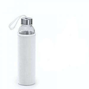 Botella con funda