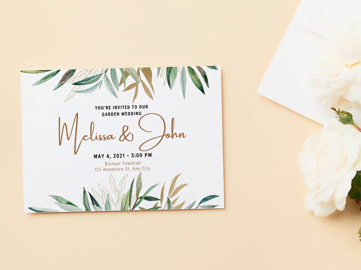 Invitaciones bodas/comuniones/cumpleaños/eventos